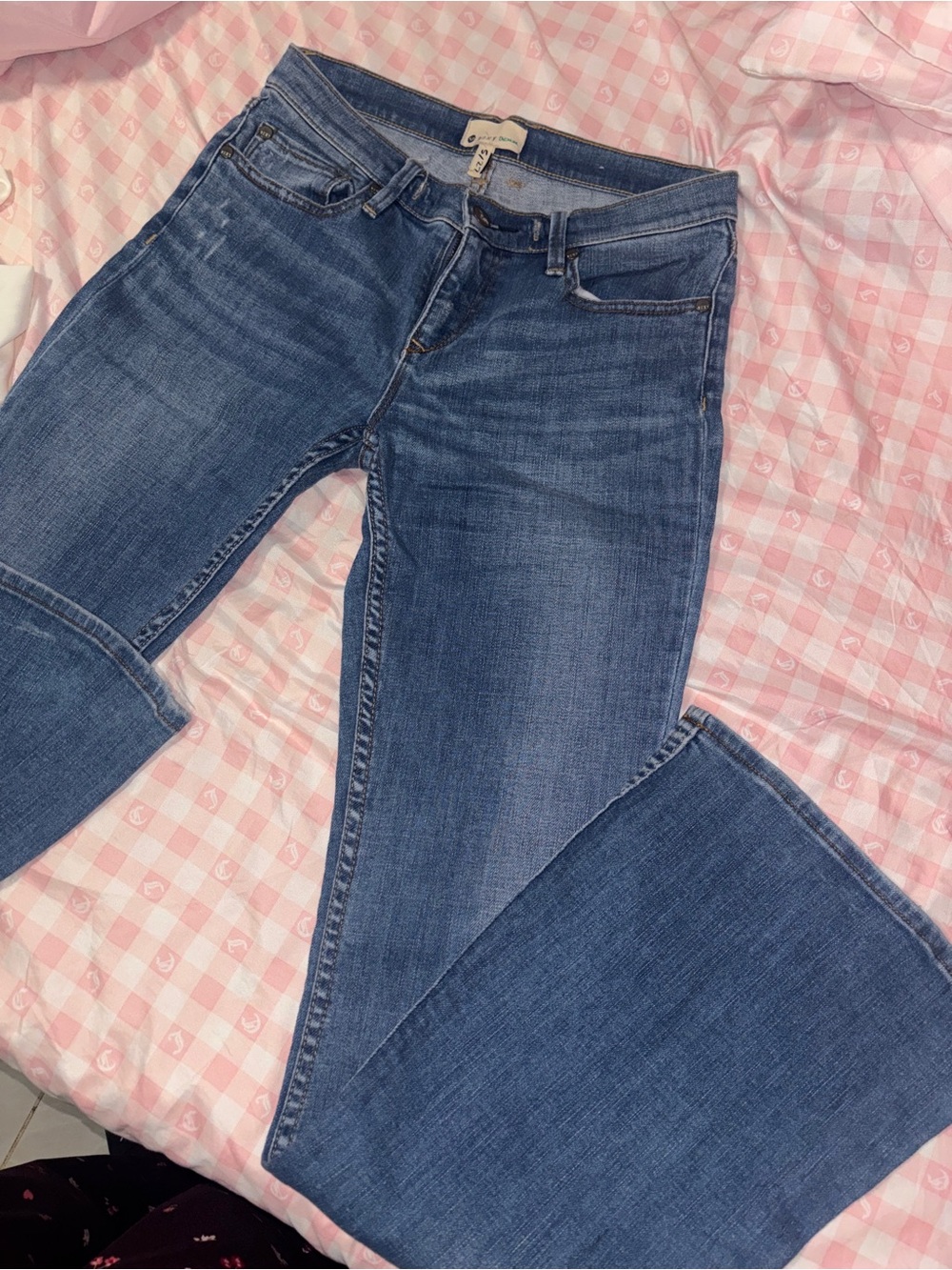 Roxy Women's Blue Flare Jeans